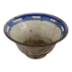 Coupe ancienne début XIXe siècle en terre cuite décorée