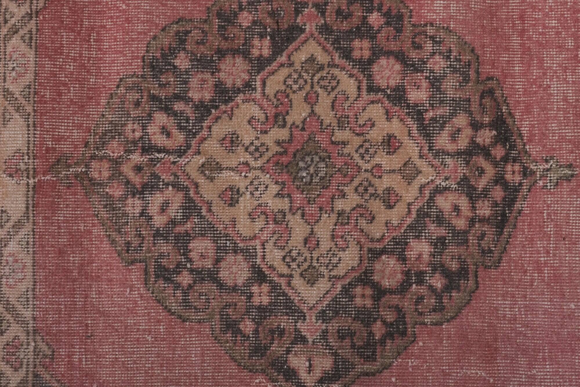 Vintage Turkish hallway rug 80x735 cm