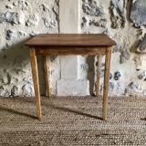 Small renovated wooden table