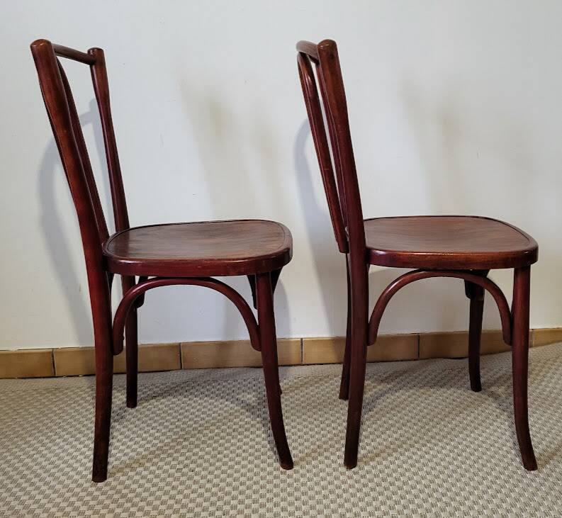 Lot de chaises bistrot Fischel