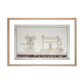 Dessin technique ecole royale polytechnique 1825