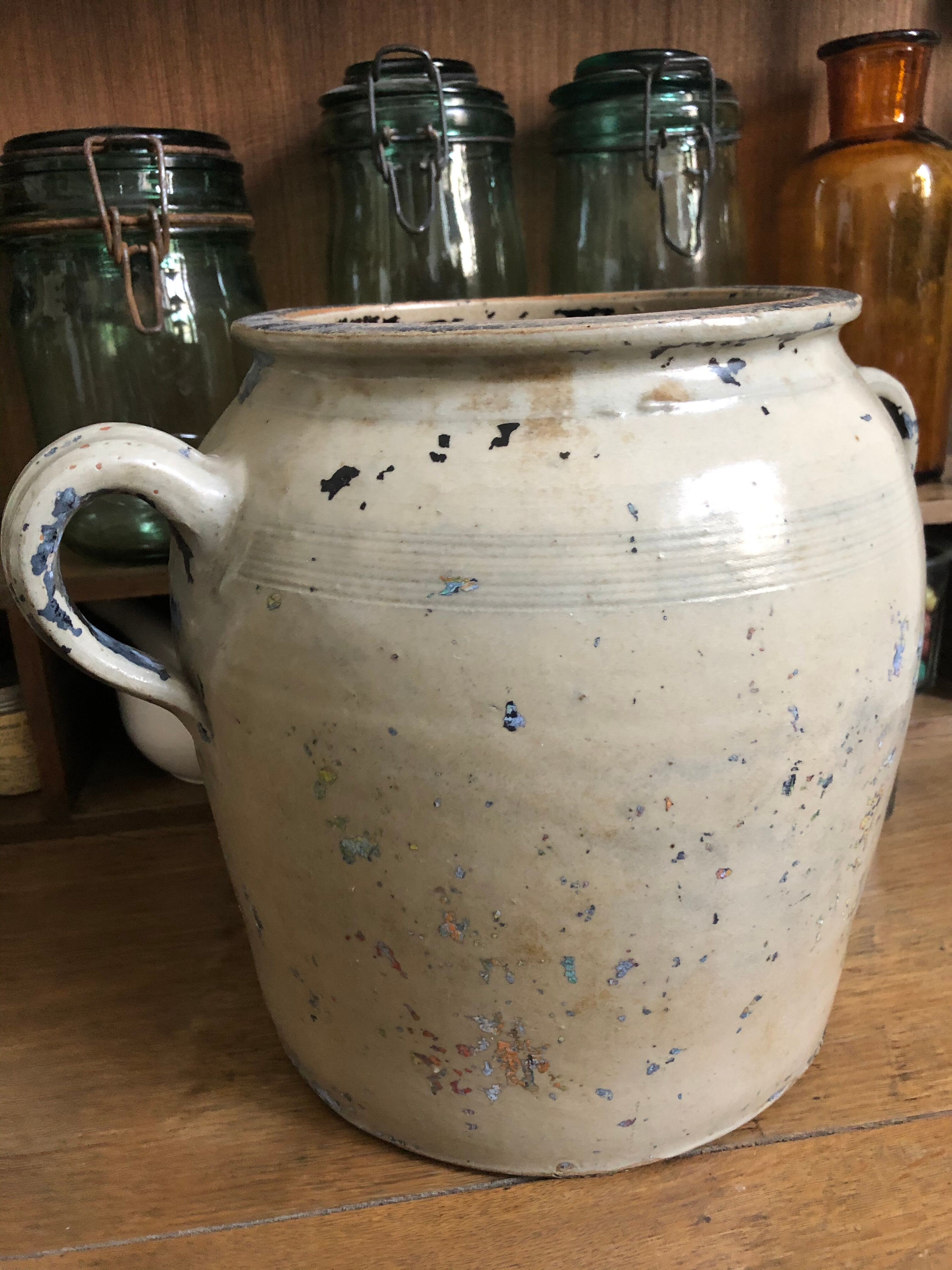 Old sandstone pot