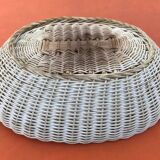 Bread basket soft woven wicker