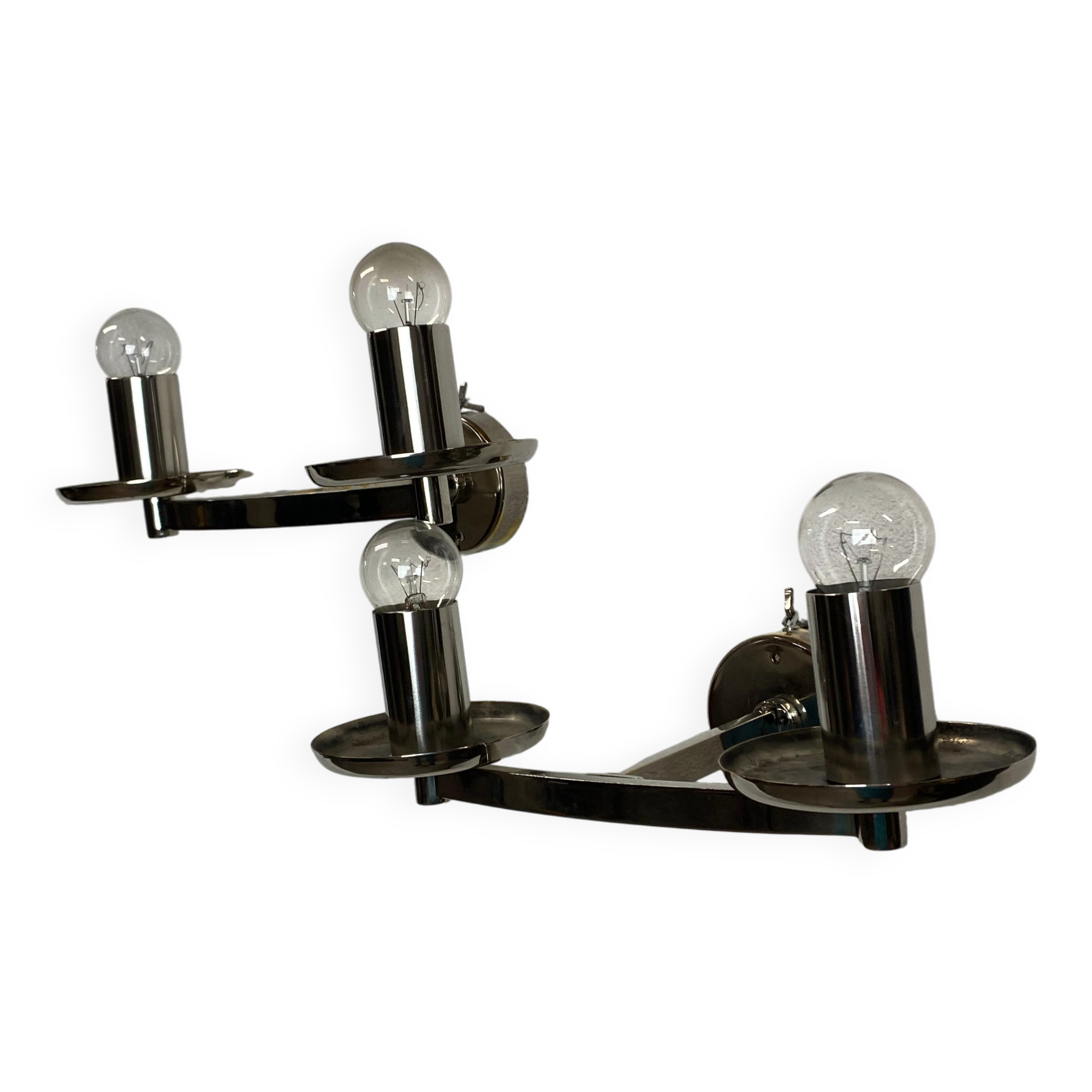 Lustre et 2 appliques Bauhaus