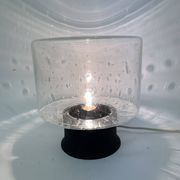Plafonnier en verre design du milieu du siècle, années 1960