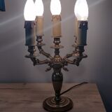 Bronze chandelier lamp