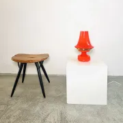 Table lamp in glass B-124 by Hans-Agne Jakobsson for Markaryd Ab, Sweden, 1960s.