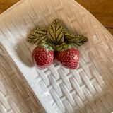 Vintage dish in slip