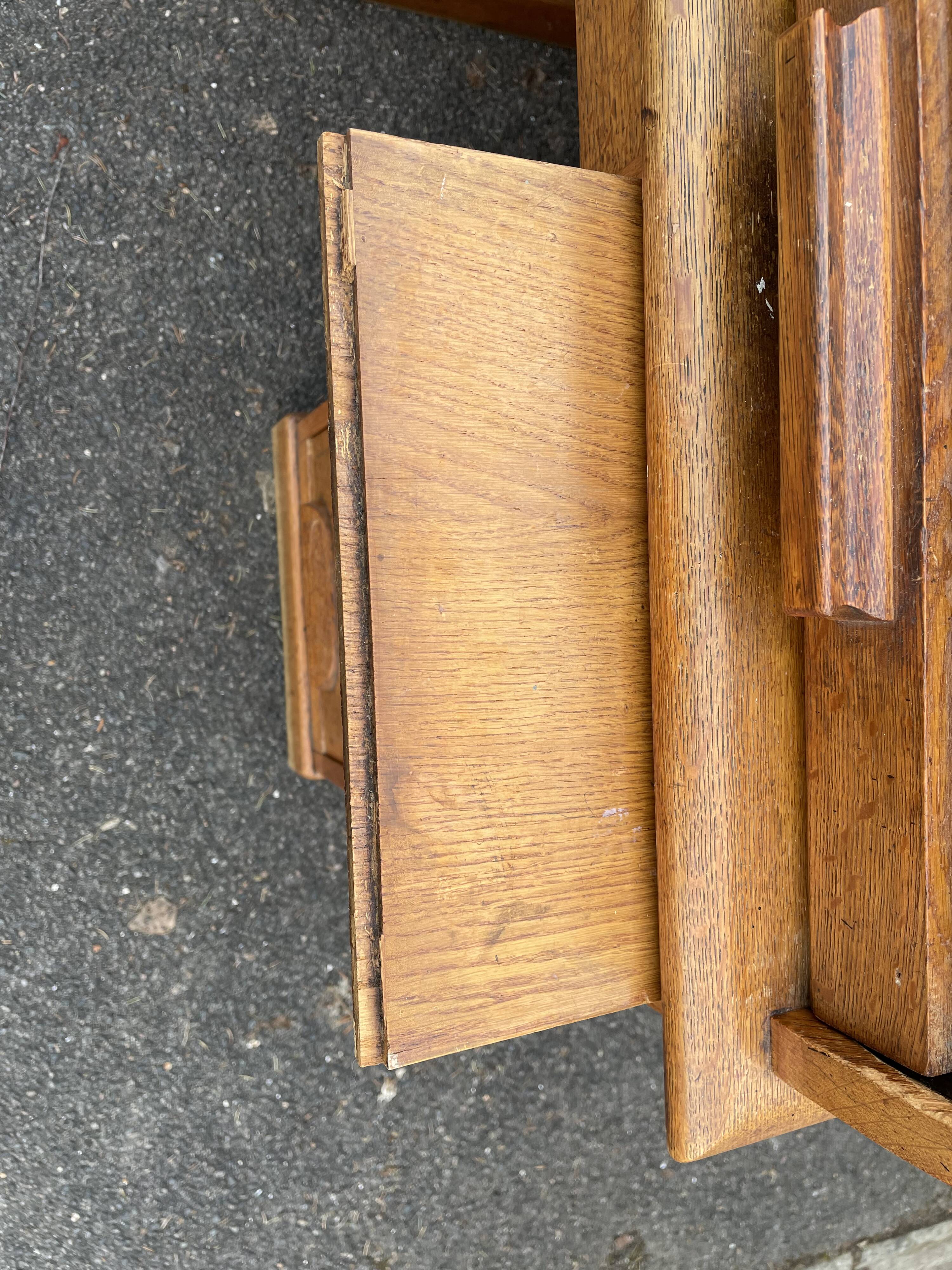 American oak wood office, circa 1930