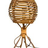 Pair of lamps in Roitn style Louis Sognot 60s