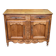 Louis XV buffet in light solid walnut from the 19th century.