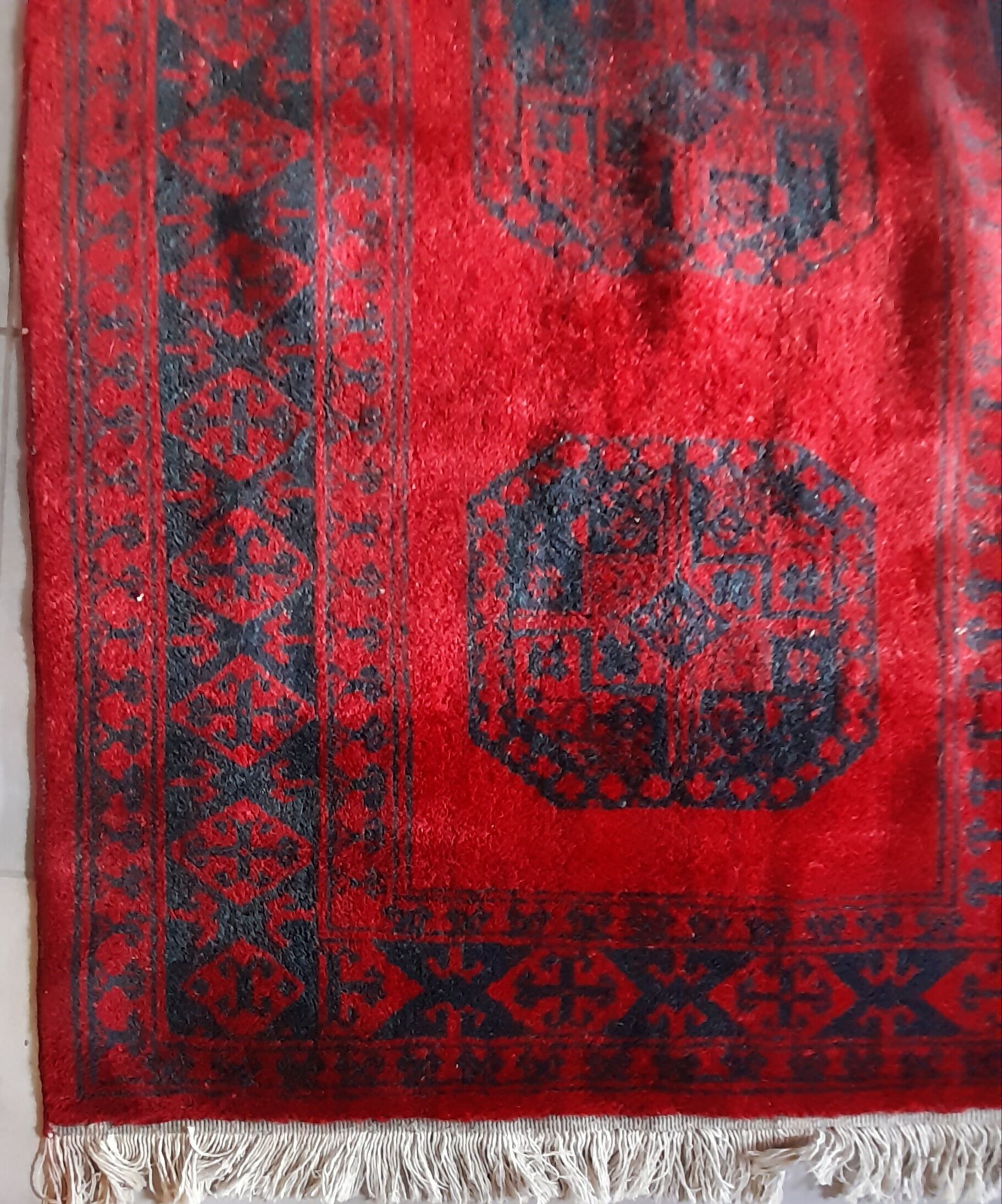 Handmade Afgan carpet 176x108 cm