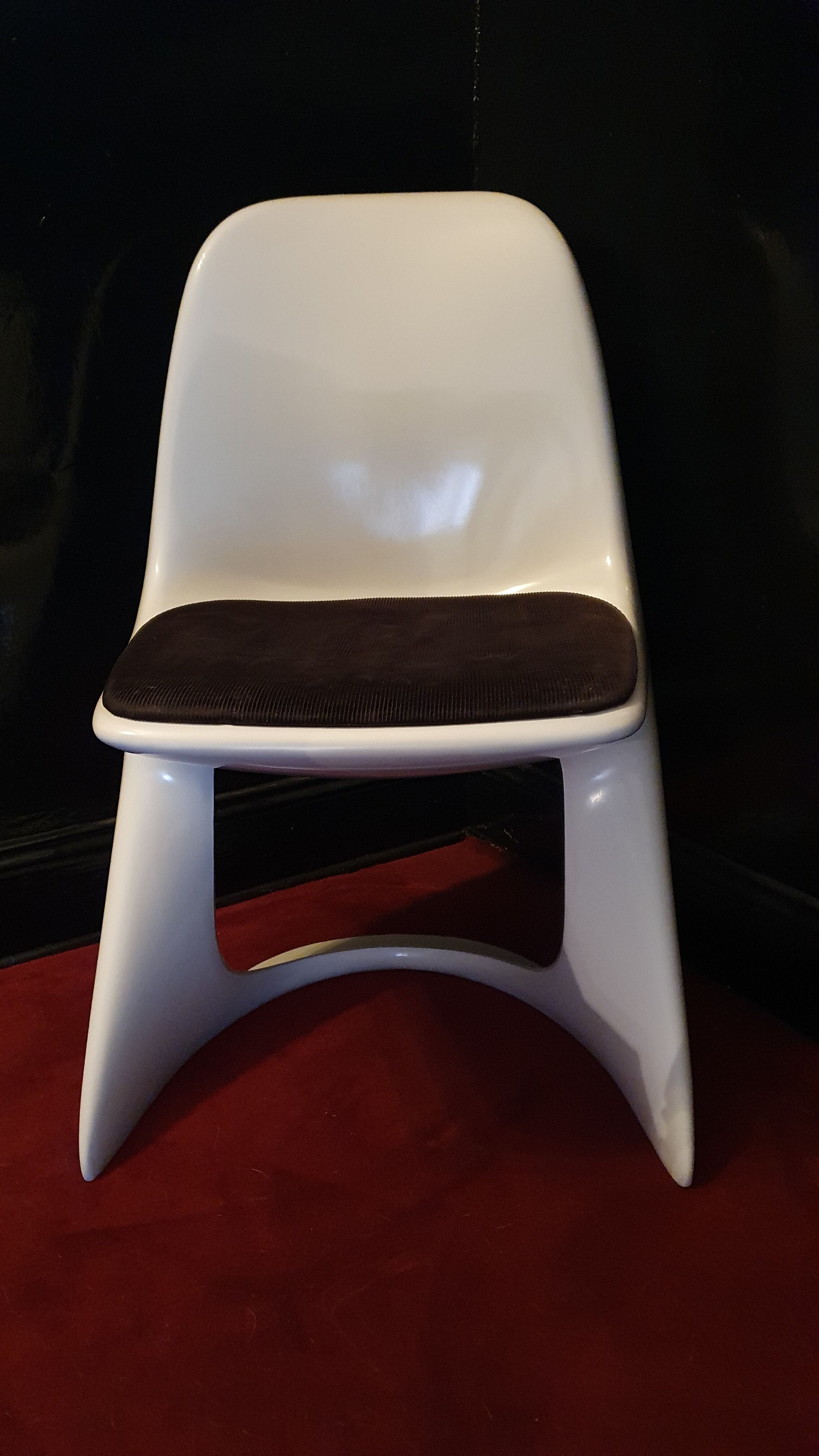 Lot 4 chaises casala vintage par Alexander Begge 1ère édition