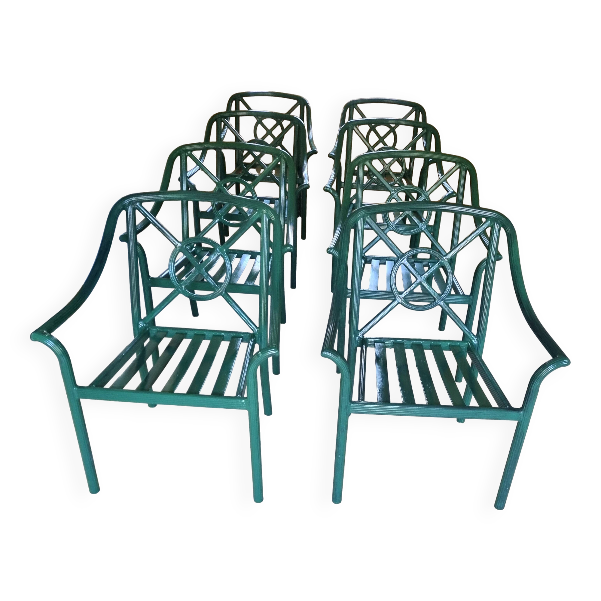 Aluminum garden chairs made in usa 1970