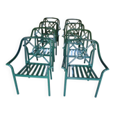 Aluminum garden chairs made in usa 1970