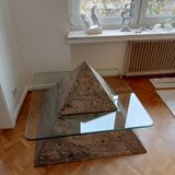 Granite pyramid table