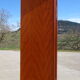 Shallow cherry wood showcase, Louis XV style
