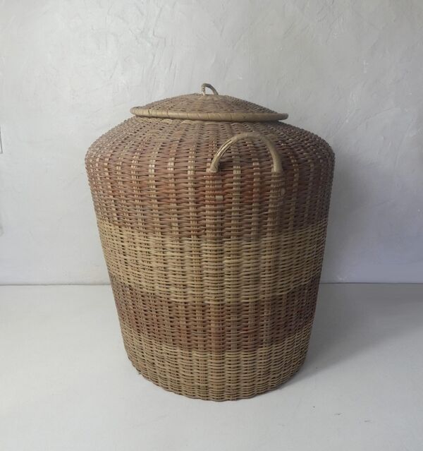 Panière XXL en rotin