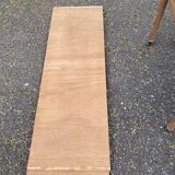 Renovated Louis Philippe round extendable dining table with leaves from the 18th century.