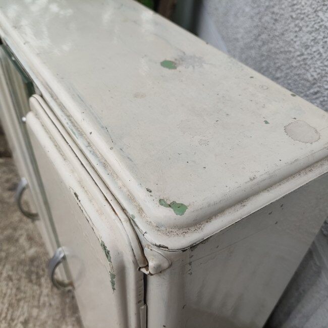 Toilet cabinet, metal pharmacy
