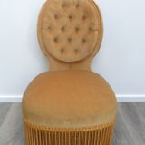 Gold low chair