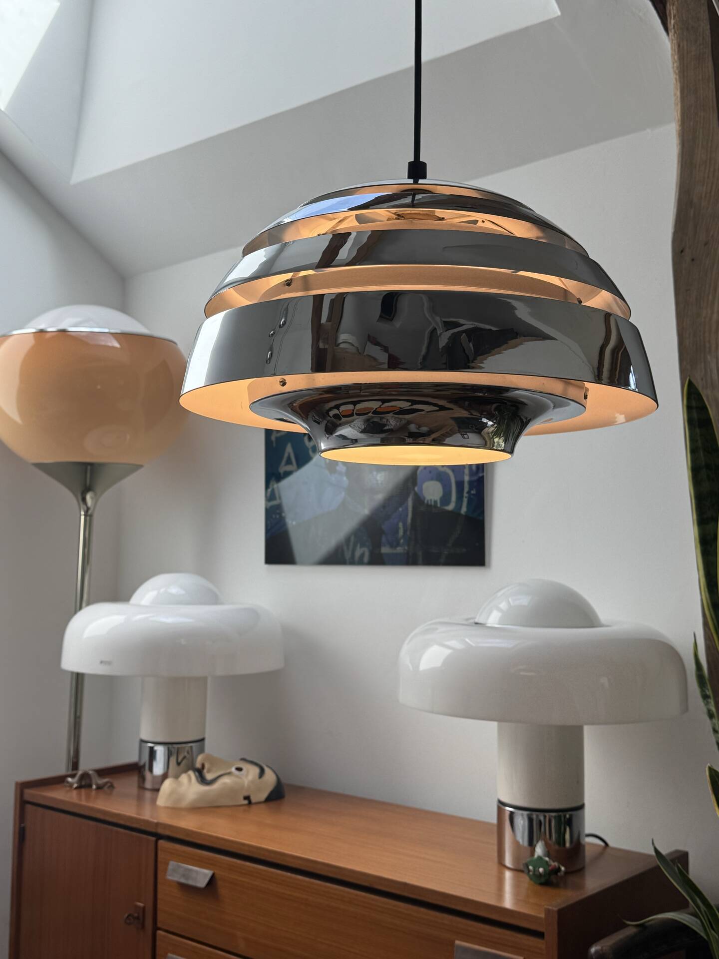Suspension Dôme de Hans-Agne Jakobsson pour Ab Markaryd, 1960s