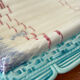 Vintage asparagus dish in faience barbotine – Large serving platter