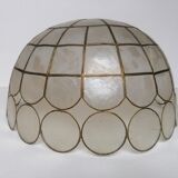 Mother-of-pearl and brass suspension