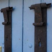 Forged Iron Castle Wall Lights: French Salvaged Sconces, Medieval Style
