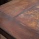 Farmhouse table and two benches, antique wooden farmhouse table, living room furniture, country style, chalet style, decor