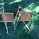 Series of 3 folding chairs