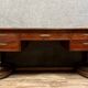 Empire style double-sided mahogany minister's desk circa 1900
