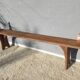 Vintage wooden bench L200