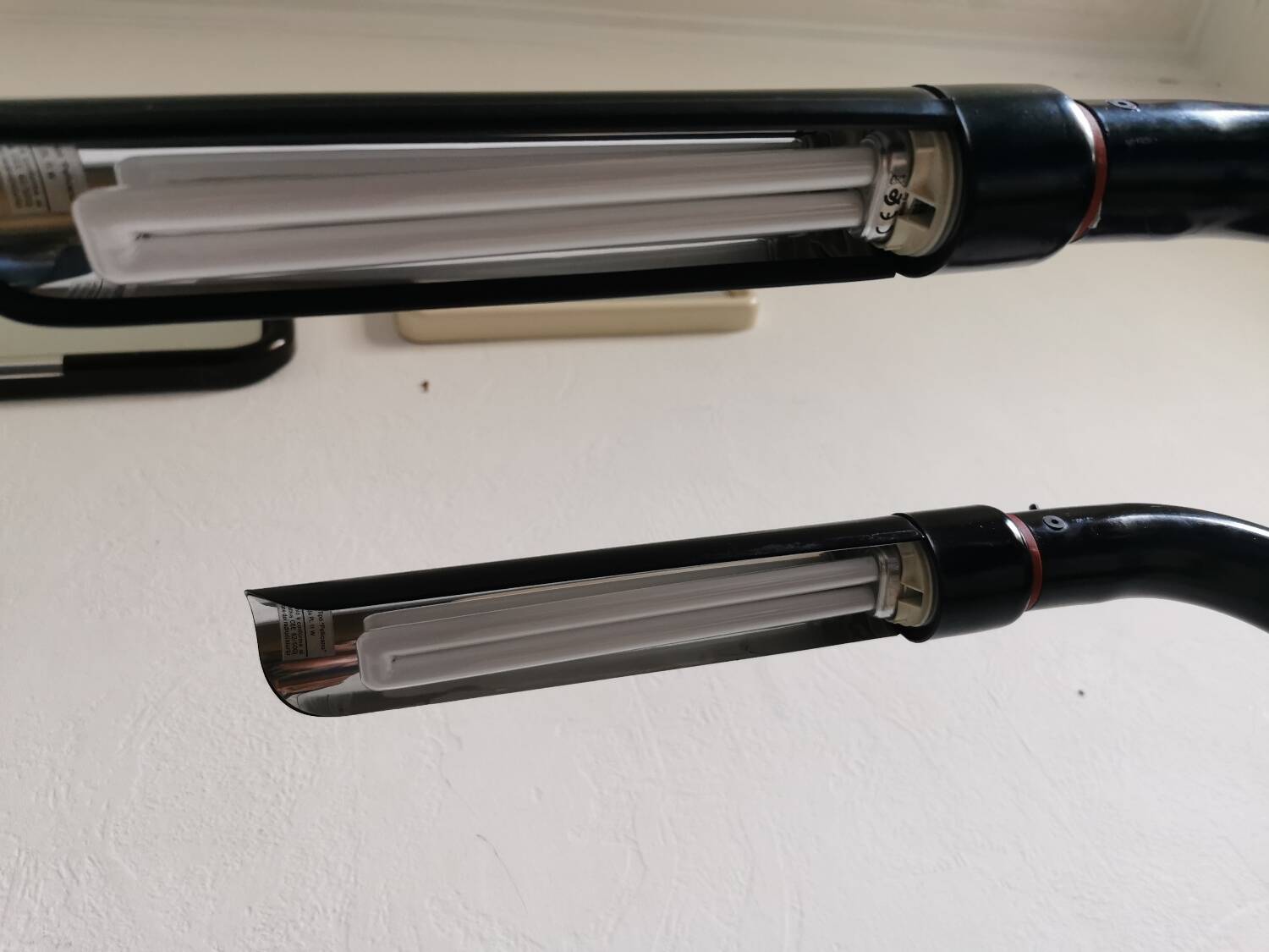 Pair of 80s bedside lamps