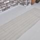 White Neutral Vintage Hemp Kilim Rug sku3799
