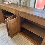 Row of pine loom furniture