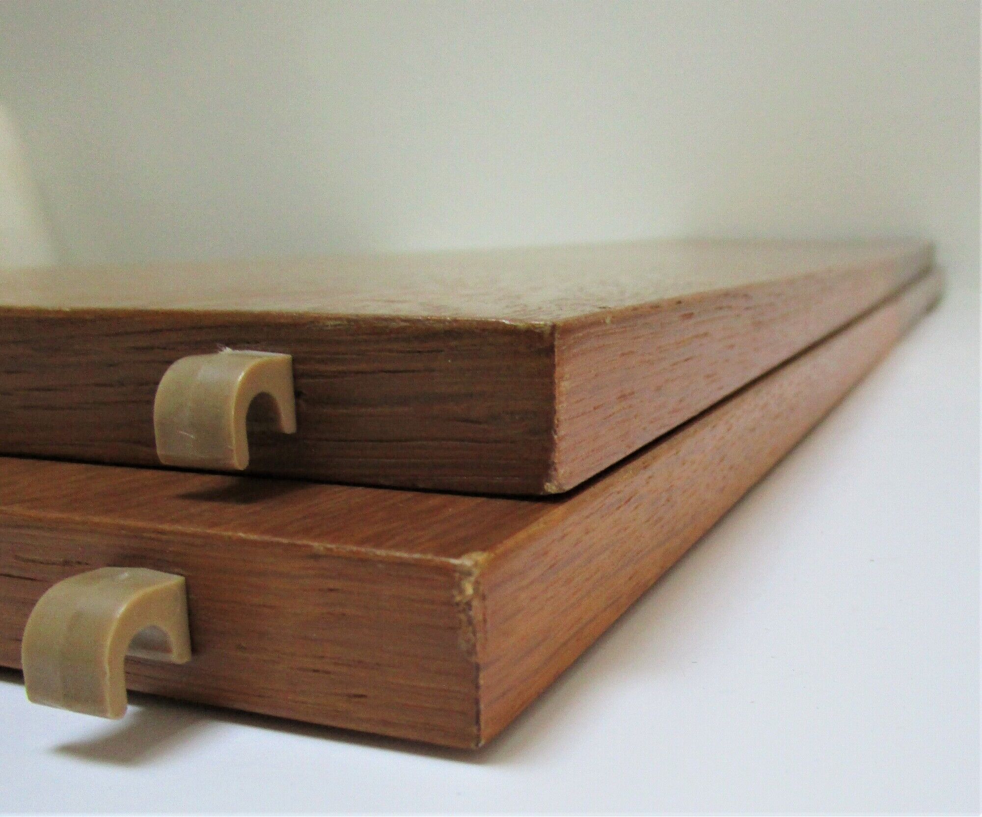 Étagère string bois métal vintage années 60 l 80 cm