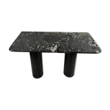 Marble and metal desk