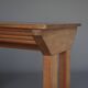 Table d'appoint ou bureau constructiviste vintage en chêne, années 1930