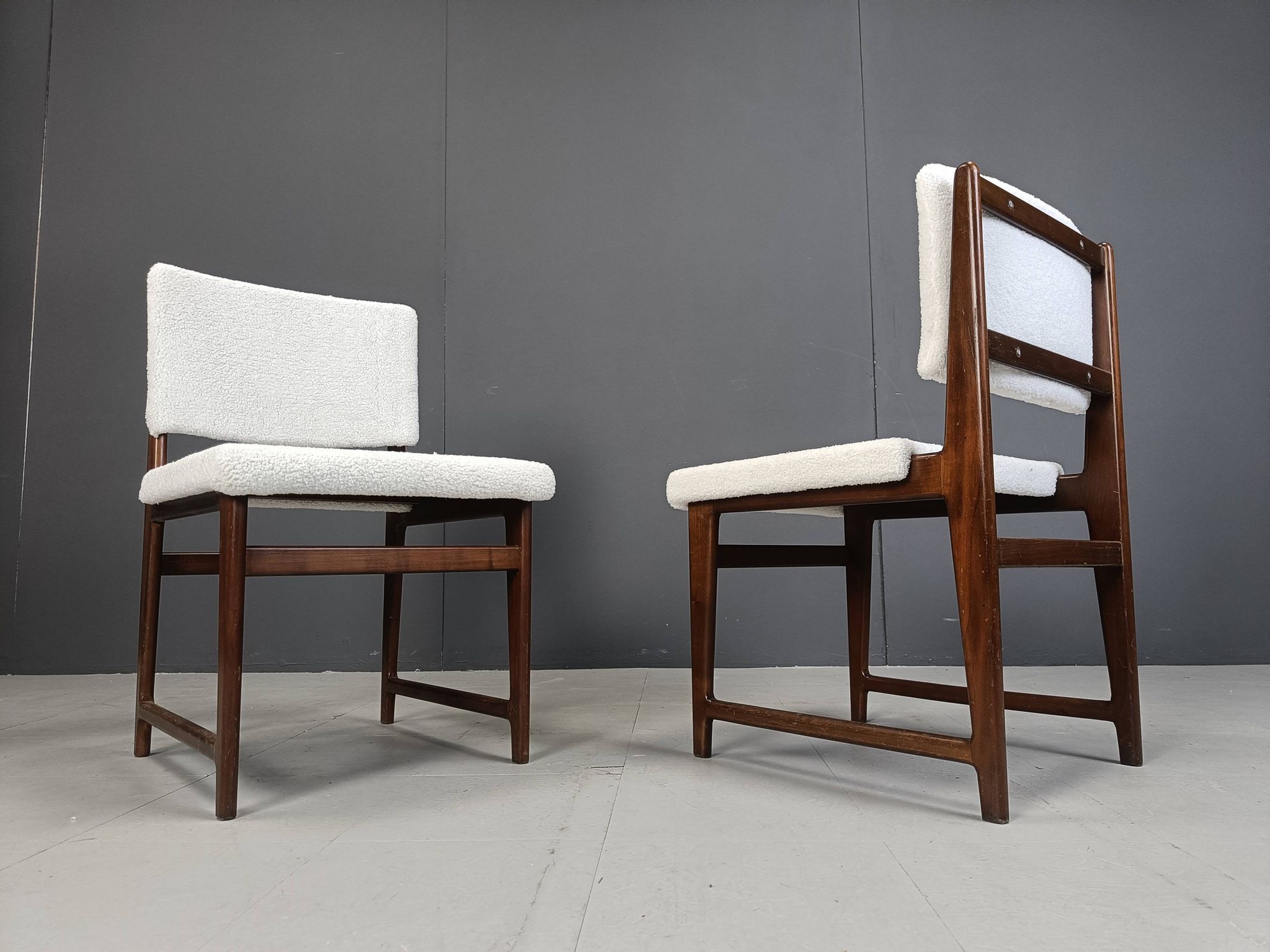 Chaises de salle à manger scandinaves en teck des années 1960.