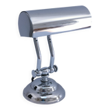 Vintage articulated chrome lamp
