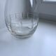 Engraved crystal wine decanter 20s-30s