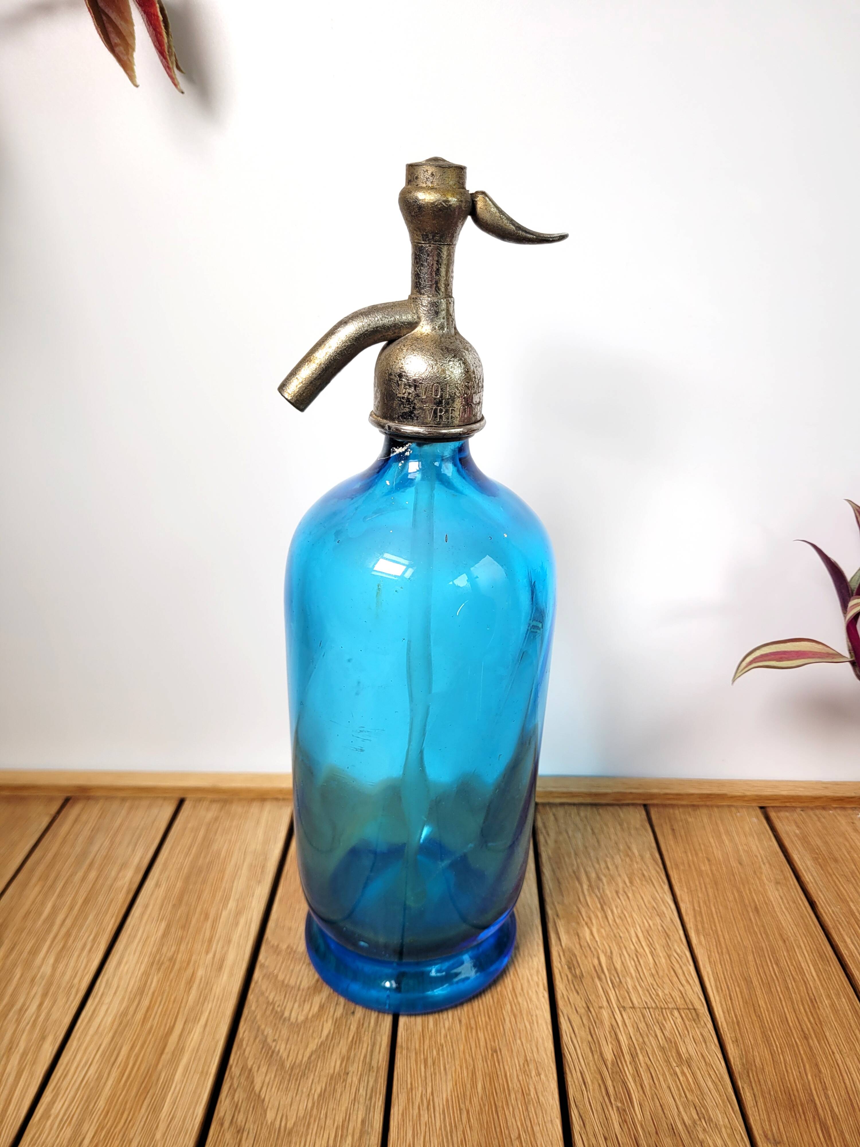 Old siphon bottle from Bistrot seltzer water