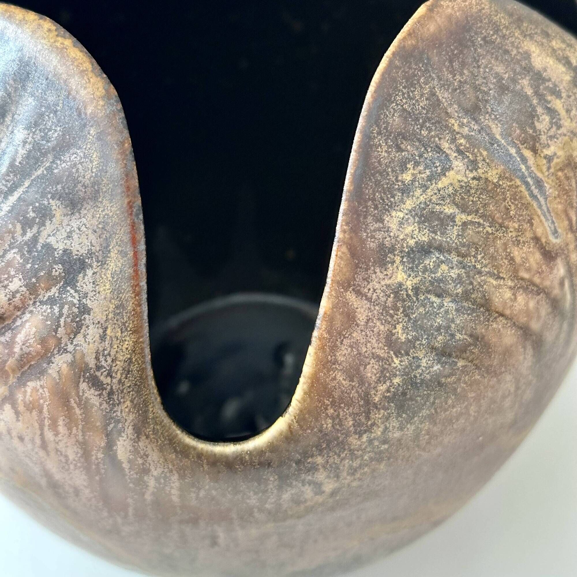 Dümler & Breiden Tidal Beach Vase 052/22 | Vintage Mid-Century Ceramic