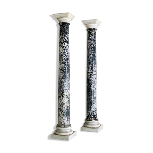 Paire de colonnes en