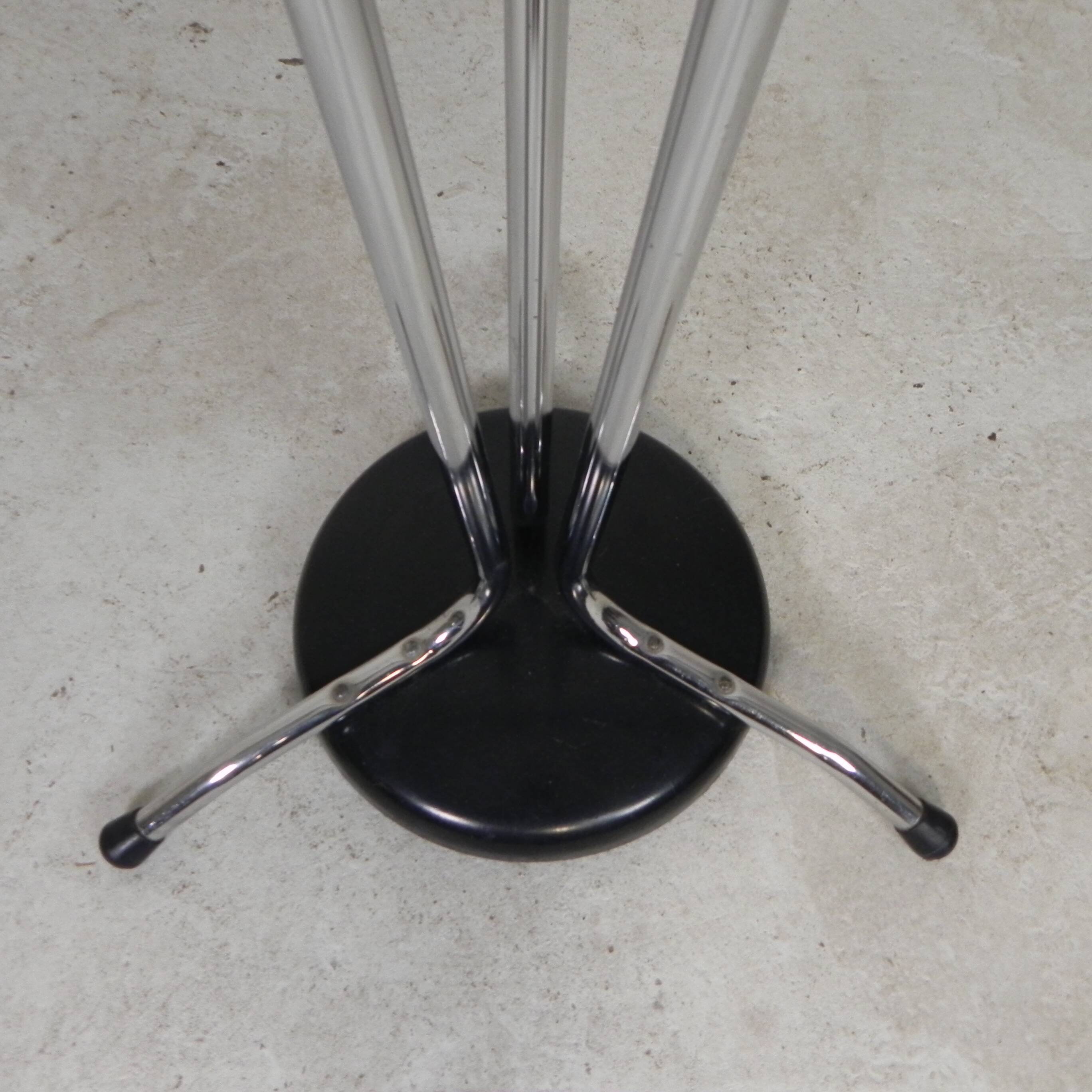 Sturdy standing Tubax coat rack, 1960s