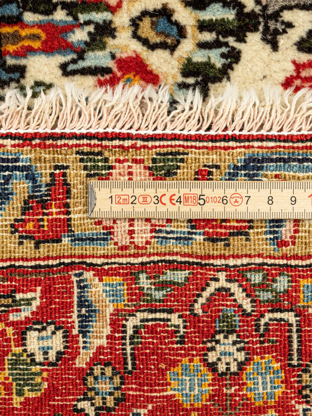 1960s ghom carpet, 135 x 219