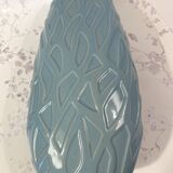 Blue ceramic vase