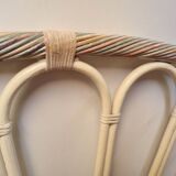 Rattan headboard
