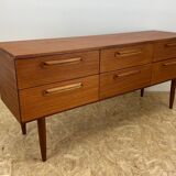 Mid century teak chest of drawers